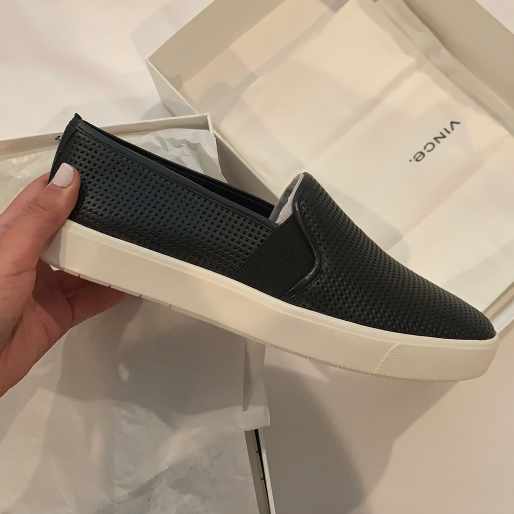 Vince Perforated Leather Blair Sneaker